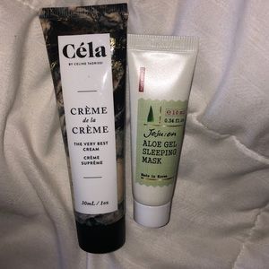 fask mask and face crème